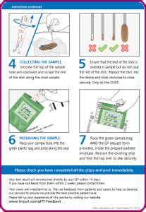 fit test sample instruction